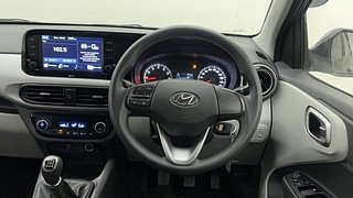 Used 2022 Hyundai Grand i10 Nios Sportz 1.2 Kappa VTVT CNG Petrol+cng Manual interior STEERING VIEW