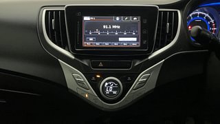 Used 2017 Maruti Suzuki Baleno [2015-2019] Alpha Petrol Petrol Manual interior MUSIC SYSTEM & AC CONTROL VIEW