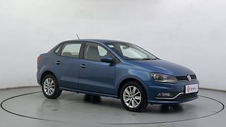 Used 2017 Volkswagen Ameo [2017-2020] Highline Plus 1.5L AT (D) Diesel Automatic exterior RIGHT FRONT CORNER VIEW