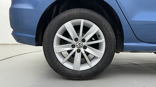 Used 2017 Volkswagen Ameo [2017-2020] Highline Plus 1.5L AT (D) Diesel Automatic tyres RIGHT REAR TYRE RIM VIEW