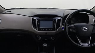 Used 2017 Hyundai Creta [2015-2018] 1.6 SX Plus Auto Petrol Petrol Automatic interior MUSIC SYSTEM & AC CONTROL VIEW