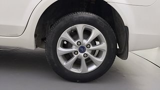 Used 2015 Ford Fiesta Classic [2012-2015] 1.6 Duratec Titanium Petrol Manual tyres LEFT REAR TYRE RIM VIEW