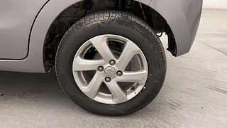 Used 2015 Maruti Suzuki Celerio ZXI Petrol Manual tyres LEFT REAR TYRE RIM VIEW