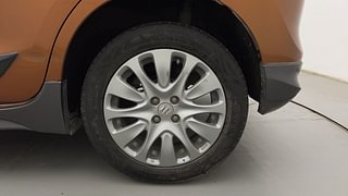 Used 2018 Maruti Suzuki Baleno [2015-2019] Alpha AT Petrol Petrol Automatic tyres LEFT REAR TYRE RIM VIEW