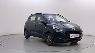 Used 2021 Hyundai Grand i10 Nios Sportz AMT 1.2 Kappa VTVT Petrol Automatic exterior RIGHT FRONT CORNER VIEW
