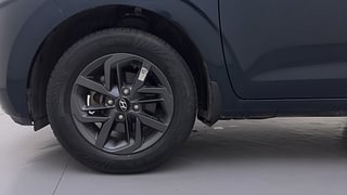 Used 2021 Hyundai Grand i10 Nios Sportz AMT 1.2 Kappa VTVT Petrol Automatic tyres LEFT FRONT TYRE RIM VIEW
