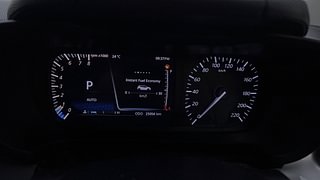 Used 2022 Tata Altroz XZA+ Petrol Automatic interior CLUSTERMETER VIEW