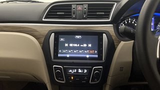 Used 2023 Maruti Suzuki Ciaz Alpha Petrol Petrol Manual interior MUSIC SYSTEM & AC CONTROL VIEW