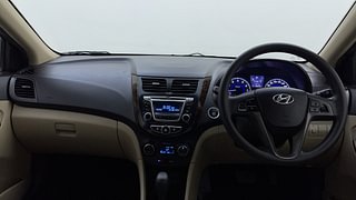 Used 2015 Hyundai Fluidic Verna 4S [2015-2017] 1.6 VTVT S (O) AT Petrol Automatic interior DASHBOARD VIEW