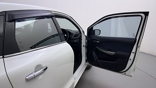 Used 2021 Toyota Glanza [2019-2022] G CVT Petrol Automatic interior RIGHT FRONT DOOR OPEN VIEW