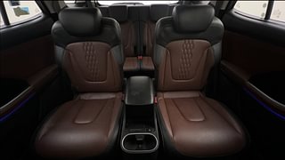 Used 2022 Hyundai Alcazar Signature 6 STR 2.0 Petrol MT Petrol Manual interior REAR SEAT CONDITION VIEW