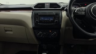 Used 2018 Maruti Suzuki Dzire [2017-2020] VXI Petrol Manual interior MUSIC SYSTEM & AC CONTROL VIEW