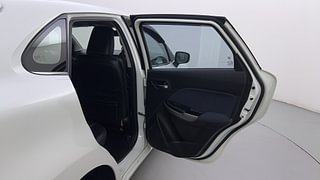 Used 2021 Toyota Glanza [2019-2022] G CVT Petrol Automatic interior RIGHT REAR DOOR OPEN VIEW