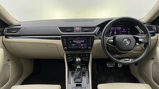 Used 2021 Skoda Superb L&K TSI AT Petrol Automatic interior DASHBOARD VIEW