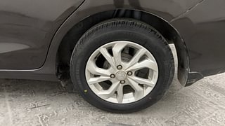 Used 2018 Honda Amaze 1.2 V CVT Petrol Petrol Automatic tyres LEFT REAR TYRE RIM VIEW