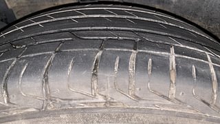 Used 2022 Tata Nexon XZ Plus S Petrol Manual tyres RIGHT REAR TYRE TREAD VIEW