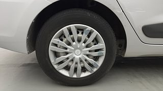 Used 2017 hyundai Xcent E Petrol Petrol Manual tyres RIGHT REAR TYRE RIM VIEW