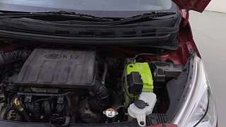Used 2019 Hyundai Grand i10 [2017-2020] Magna 1.2 Kappa VTVT Petrol Manual engine ENGINE LEFT SIDE HINGE & APRON VIEW
