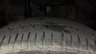 Used 2023 Tata Tiago Revotron XT Petrol Manual tyres LEFT FRONT TYRE TREAD VIEW