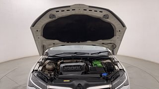 Used 2021 Skoda Superb L&K TSI AT Petrol Automatic engine ENGINE & BONNET OPEN FRONT VIEW