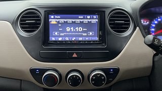 Used 2017 hyundai Xcent E Petrol Petrol Manual interior MUSIC SYSTEM & AC CONTROL VIEW