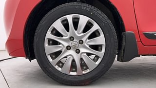 Used 2018 Maruti Suzuki Baleno [2015-2019] Alpha AT Petrol Petrol Automatic tyres LEFT FRONT TYRE RIM VIEW