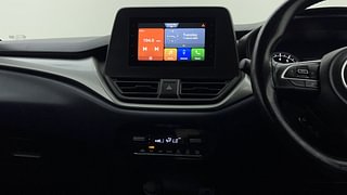 Used 2024 maruti-suzuki Baleno Delta AMT Petrol Petrol Automatic interior MUSIC SYSTEM & AC CONTROL VIEW