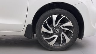 Used 2021 Toyota Glanza [2019-2022] G CVT Petrol Automatic tyres RIGHT FRONT TYRE RIM VIEW