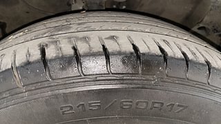Used 2021 Kia Seltos GTX Plus AT D Diesel Automatic tyres RIGHT FRONT TYRE TREAD VIEW