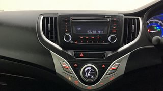 Used 2016 Maruti Suzuki Baleno [2015-2019] Zeta Petrol Petrol Manual interior MUSIC SYSTEM & AC CONTROL VIEW