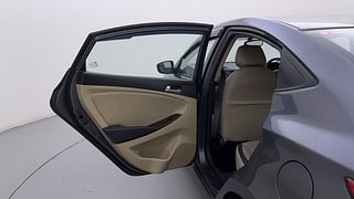 Used 2015 Hyundai Fluidic Verna 4S [2015-2017] 1.6 VTVT S (O) AT Petrol Automatic interior LEFT REAR DOOR OPEN VIEW