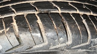 Used 2018 Datsun Redi-GO [2015-2019] A Petrol Manual tyres LEFT FRONT TYRE TREAD VIEW