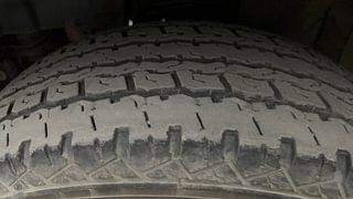 Used 2022 mahindra Thar LX 4 STR Hard Top Petrol MT 4WD Petrol Manual tyres LEFT FRONT TYRE TREAD VIEW