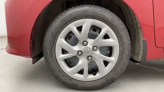 Used 2020 Hyundai Grand i10 [2017-2020] Sportz 1.2 Kappa VTVT Petrol Manual tyres LEFT FRONT TYRE RIM VIEW