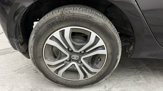 Used 2023 Tata Tiago Revotron XT Petrol Manual tyres RIGHT REAR TYRE RIM VIEW