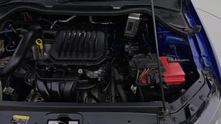 Used 2018 Volkswagen Polo [2016-2019] Highline Plus 1.0 (P)  Connect Edition Petrol Manual engine ENGINE LEFT SIDE VIEW