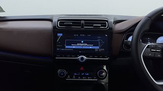 Used 2022 Hyundai Alcazar Signature 6 STR 2.0 Petrol MT Petrol Manual interior MUSIC SYSTEM & AC CONTROL VIEW