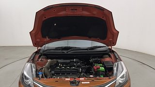 Used 2018 Maruti Suzuki Baleno [2015-2019] Alpha AT Petrol Petrol Automatic engine ENGINE & BONNET OPEN FRONT VIEW