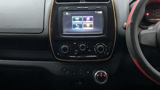 Used 2019 Renault Kwid [2017-2019] CLIMBER 1.0 AMT Petrol Automatic interior MUSIC SYSTEM & AC CONTROL VIEW