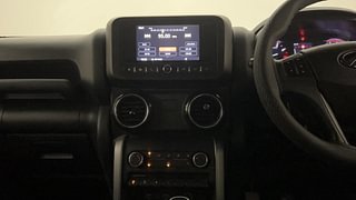 Used 2022 mahindra Thar LX 4 STR Hard Top Petrol MT 4WD Petrol Manual interior MUSIC SYSTEM & AC CONTROL VIEW