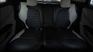 Used 2022 Tata Nexon XZ Plus S Petrol Manual interior REAR SEAT CONDITION VIEW