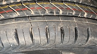 Used 2018 Datsun Redi-GO [2015-2019] A Petrol Manual tyres RIGHT REAR TYRE TREAD VIEW