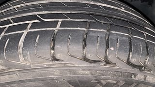 Used 2022 Tata Nexon XZ Plus S Petrol Manual tyres RIGHT FRONT TYRE TREAD VIEW