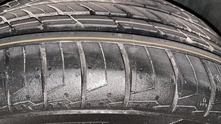 Used 2018 Volkswagen Polo [2016-2019] Highline Plus 1.0 (P)  Connect Edition Petrol Manual tyres LEFT REAR TYRE TREAD VIEW