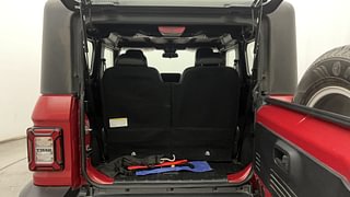 Used 2022 mahindra Thar LX 4 STR Hard Top Petrol MT 4WD Petrol Manual interior DICKY INSIDE VIEW