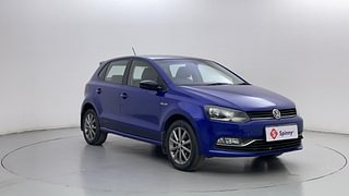 Used 2018 Volkswagen Polo [2016-2019] Highline Plus 1.0 (P)  Connect Edition Petrol Manual exterior RIGHT FRONT CORNER VIEW
