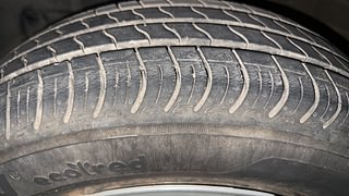 Used 2022 Maruti Suzuki Wagon R 1.0 VXI Petrol Manual tyres LEFT FRONT TYRE TREAD VIEW