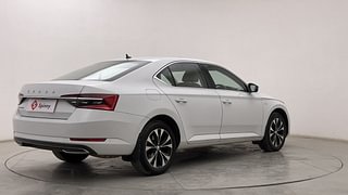 Used 2021 Skoda Superb L&K TSI AT Petrol Automatic exterior RIGHT REAR CORNER VIEW