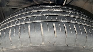 Used 2024 maruti-suzuki Baleno Delta AMT Petrol Petrol Automatic tyres LEFT FRONT TYRE TREAD VIEW