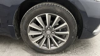Used 2023 Maruti Suzuki Ciaz Alpha Petrol Petrol Manual tyres RIGHT FRONT TYRE RIM VIEW